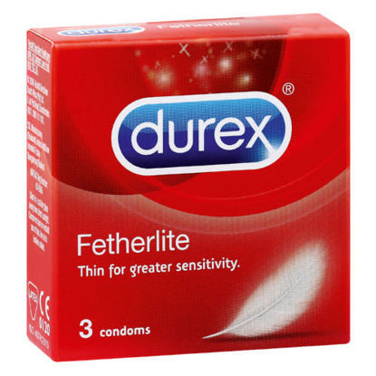 Picture of DUREX CONDOMS FEATHERLITE  3'S