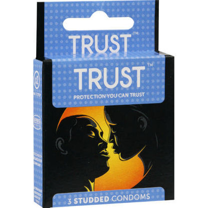 Picture of TRUST CONDOMS STUDDED 3'S